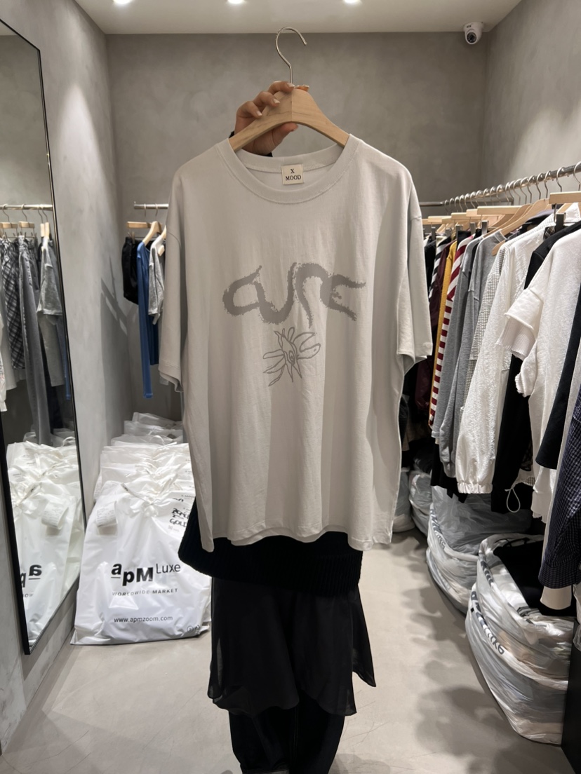 X-MOOD東大門直郵女裝新品推薦人氣休閑26春夏真品職業T恤X-MOODT恤圖色1