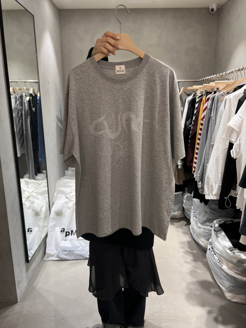 X-MOOD東大門直郵女裝新品推薦人氣休閑26春夏真品職業T恤X-MOODT恤圖色2