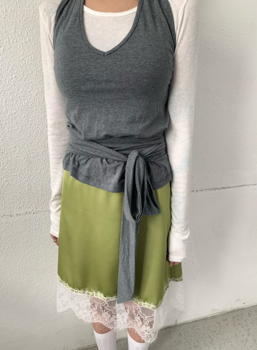 X-MOOD韓國代購女士新品真品26春夏休閑職業人氣吊帶背心X-MOOD吊帶/背心