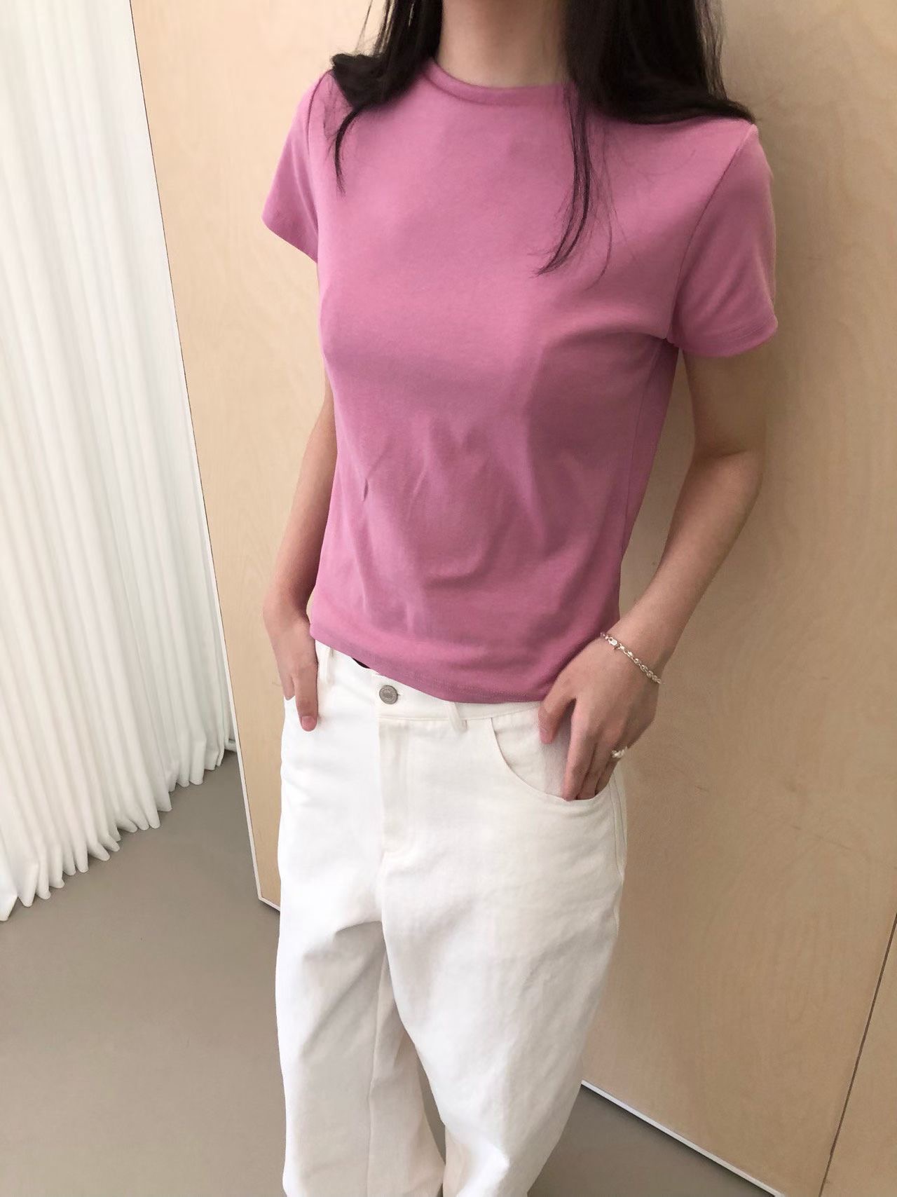 WEATHER韓國直郵女士新品休閑職業人氣真品熱賣時尚26春夏T恤GOBSLMURI-otT恤