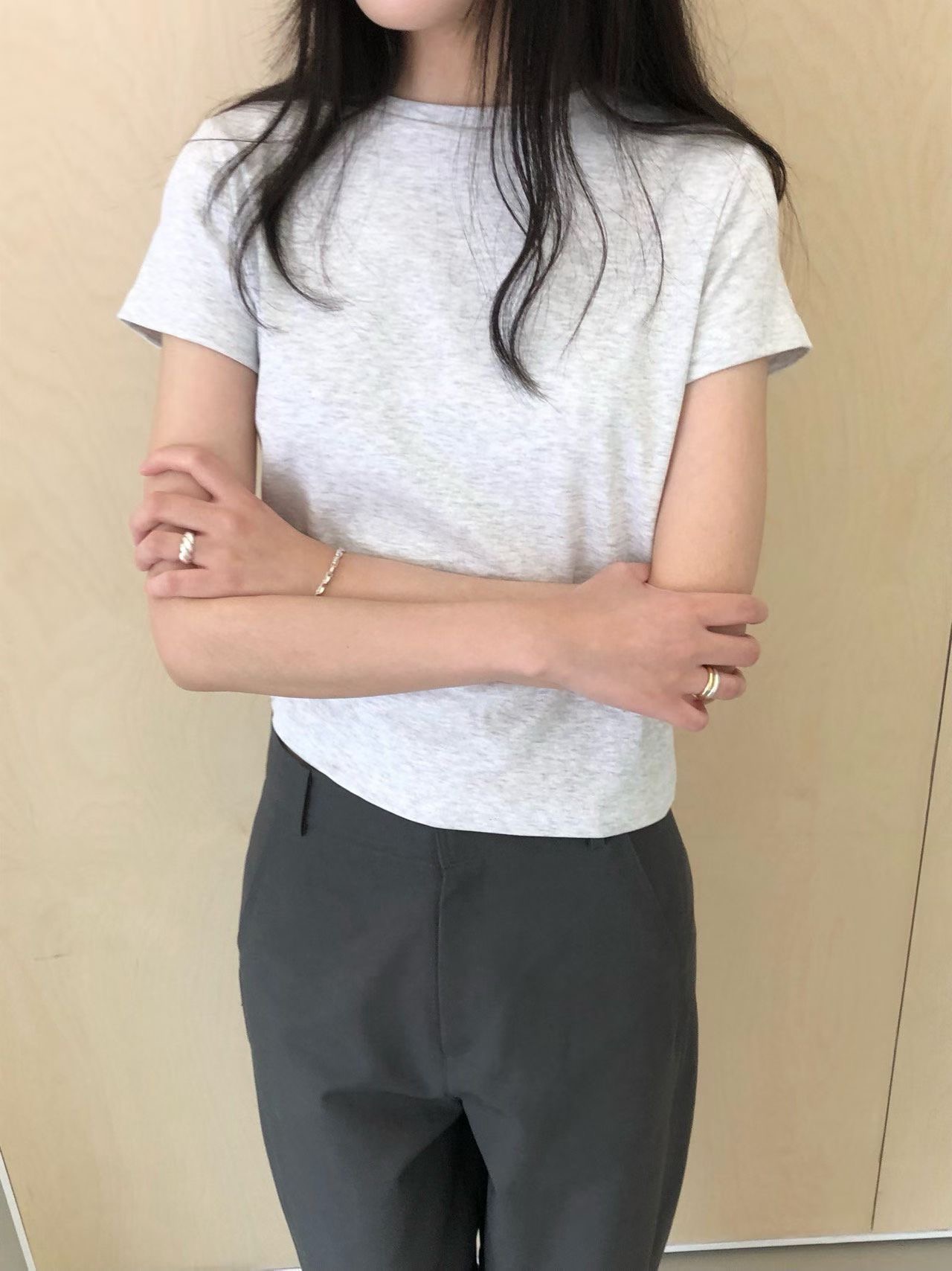 WEATHER韓國直郵女士新品休閑職業人氣真品熱賣時尚26春夏T恤GOBSLMURI-otT恤圖色4