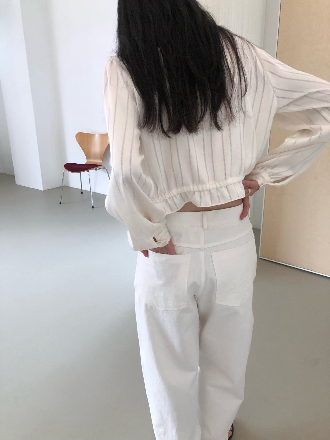 WEATHER韓國直郵女士新品真品職業熱賣推薦人氣休閑休閑褲GOBSLMURI-ot休閑褲