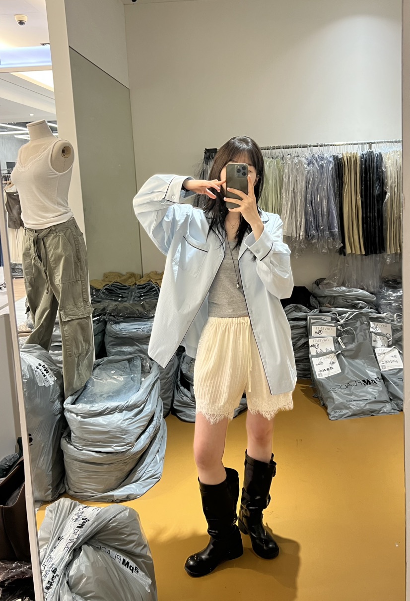 DE VENTI韓國直郵女士新款休閑職業26春夏人氣時尚推薦短褲DE VENTI短褲