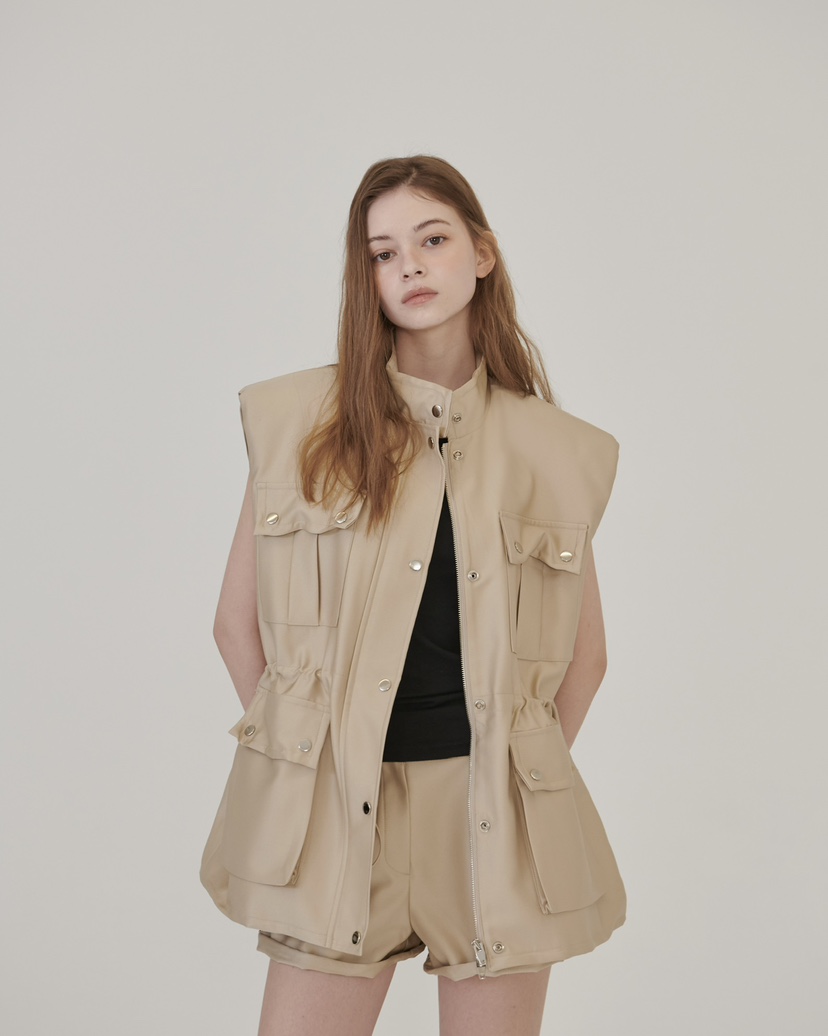 STAGE韓國直郵女裝新品26春夏真品時尚人氣熱賣休閑推薦馬甲STAGE馬甲