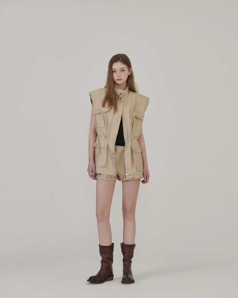 STAGE韓國直郵女裝新品26春夏真品時尚人氣熱賣休閑推薦馬甲STAGE馬甲