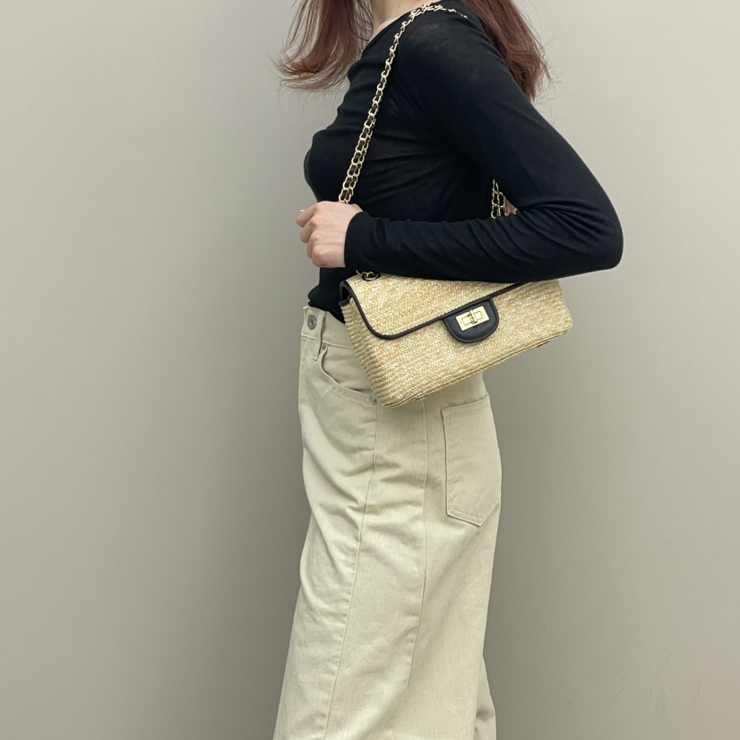 J PLACE東大門實拍女裝新品26春夏人氣職業熱賣單肩斜跨包J PLACE單肩/斜跨包