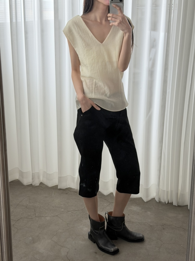 FOSET東大門代購女裝新款人氣休閑推薦熱賣26春夏吊帶背心FOSET吊帶/背心