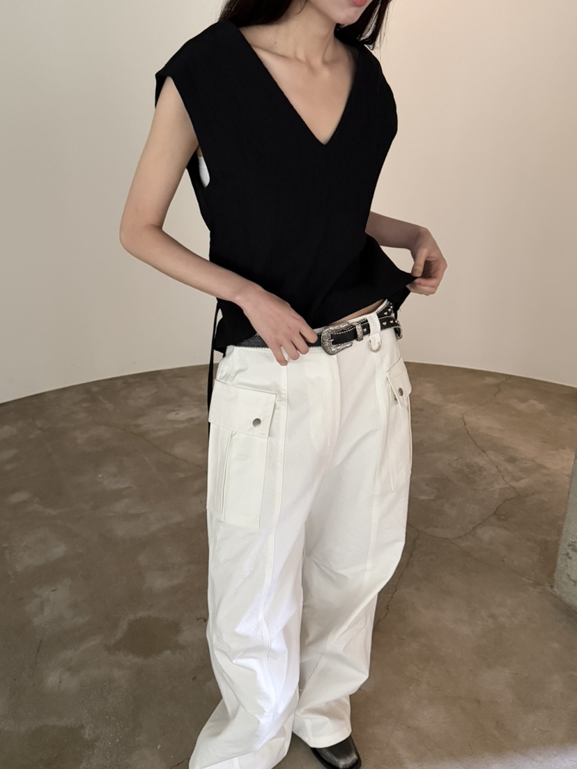 FOSET東大門代購女裝新款人氣休閑推薦熱賣26春夏吊帶背心FOSET吊帶/背心