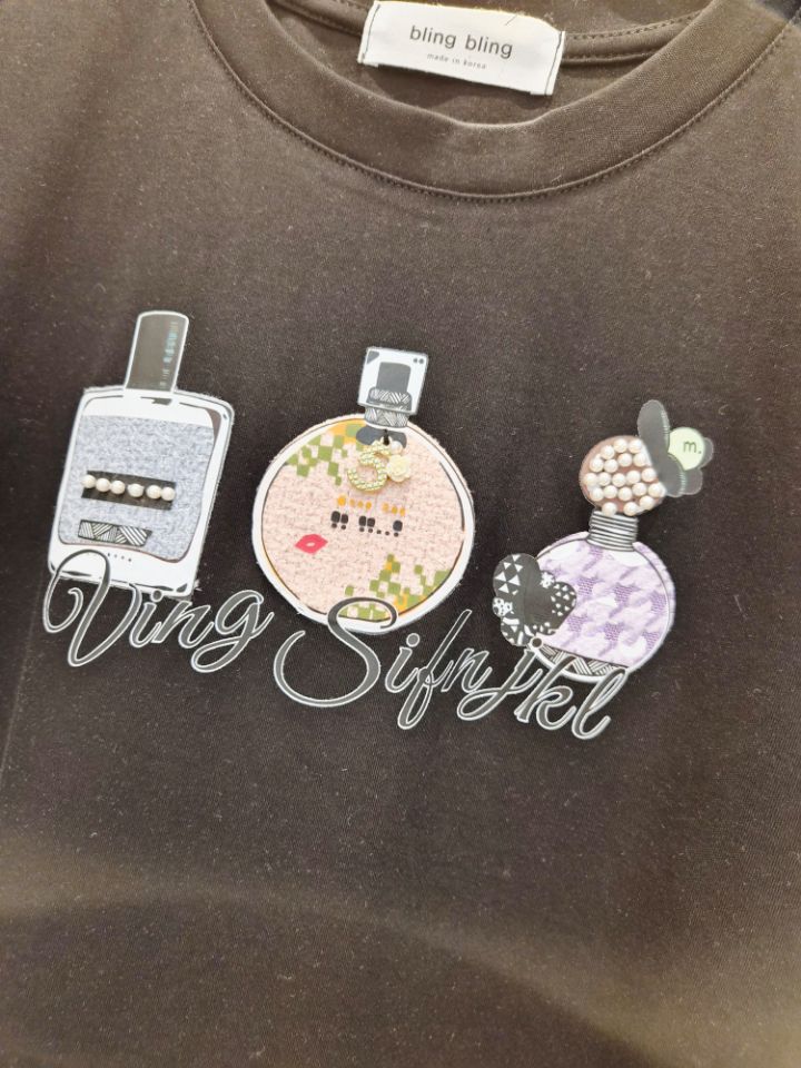 BLING BLING-S/RICO東大門代購女士新款真品26春夏T恤BLING BLING-S/RICOT恤