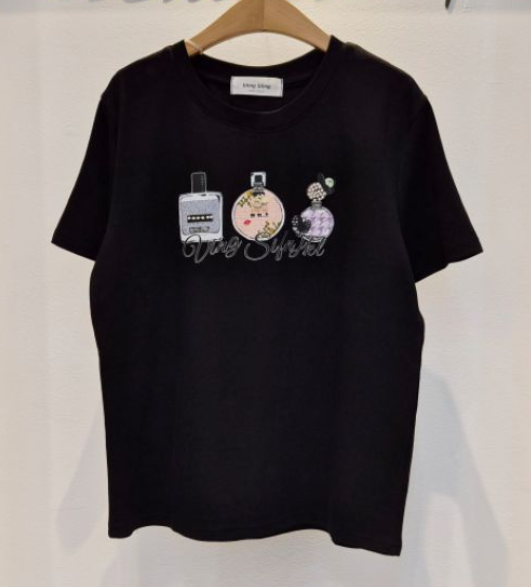 BLING BLING-S/RICO東大門代購女士新款真品26春夏T恤BLING BLING-S/RICOT恤圖色2