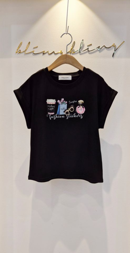 BLING BLING-S/RICO韓國代購女士新款26春夏人氣推薦T恤BLING BLING-S/RICOT恤