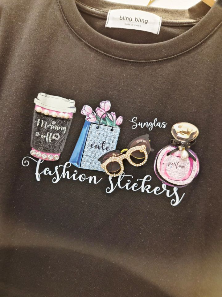 BLING BLING-S/RICO韓國代購女士新款26春夏人氣推薦T恤BLING BLING-S/RICOT恤