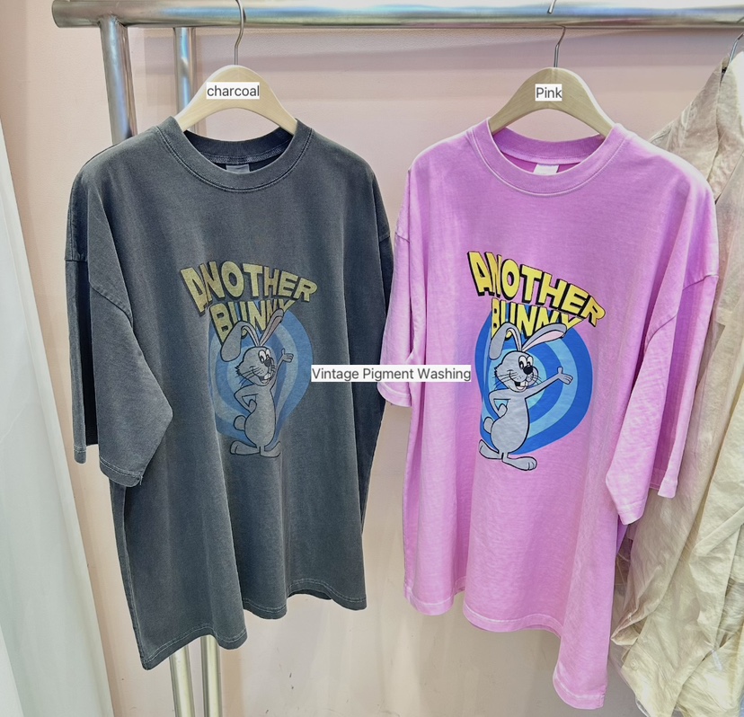 CRACKERS東大門實拍女士新款真品人氣休閑職業26春夏T恤兔子CRACKERST恤