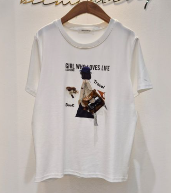 BLING BLING-S/RICO東大門直郵女裝新品休閑人氣真品T恤BLING BLING-S/RICOT恤圖色2