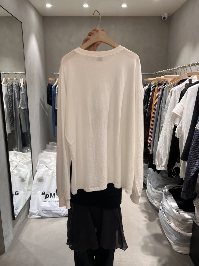 X-MOOD東大門直郵女士新品26春夏時尚人氣休閑職業長袖T恤X-MOOD長袖T恤