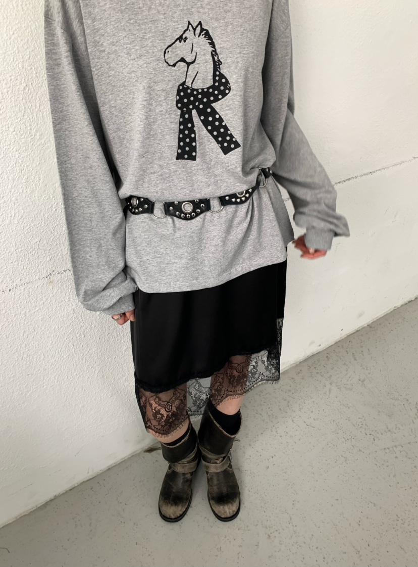 X-MOOD東大門直郵女士新品26春夏時尚人氣休閑職業長袖T恤X-MOOD長袖T恤