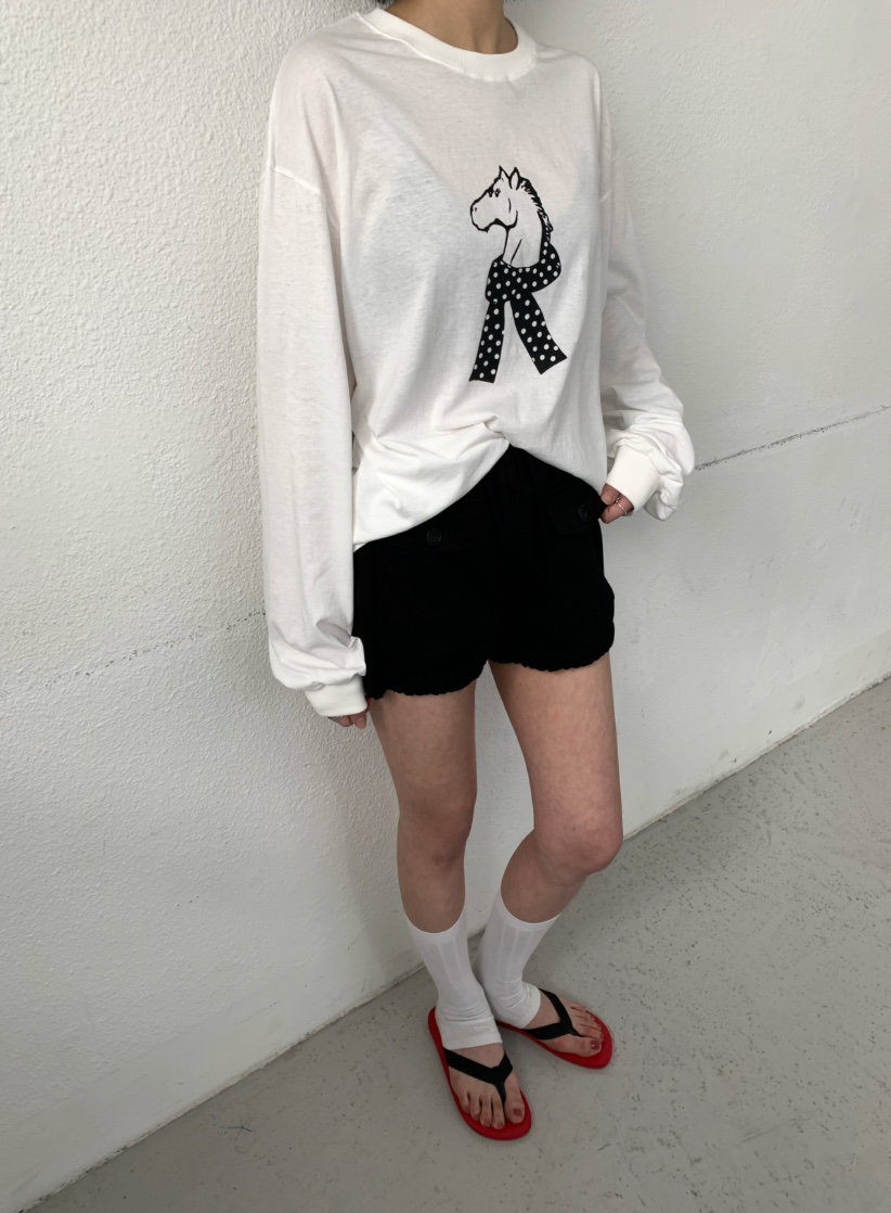 X-MOOD東大門直郵女士新品26春夏時尚人氣休閑職業長袖T恤X-MOOD長袖T恤