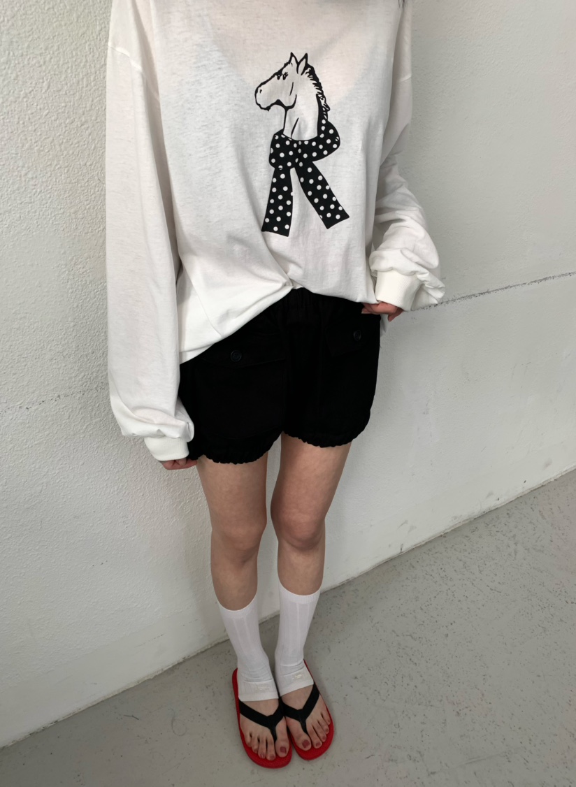 X-MOOD東大門直郵女士新品26春夏時尚人氣休閑職業長袖T恤X-MOOD長袖T恤