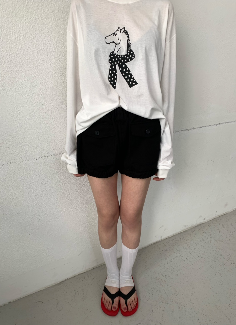 X-MOOD東大門直郵女士新品26春夏時尚人氣休閑職業長袖T恤X-MOOD長袖T恤