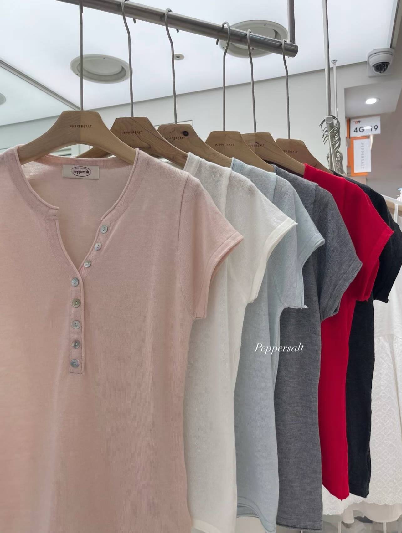 PEPPER 페페韓國直郵女裝新品時尚熱賣26春夏人氣針織衫PEPPER-SEOUL針織衫