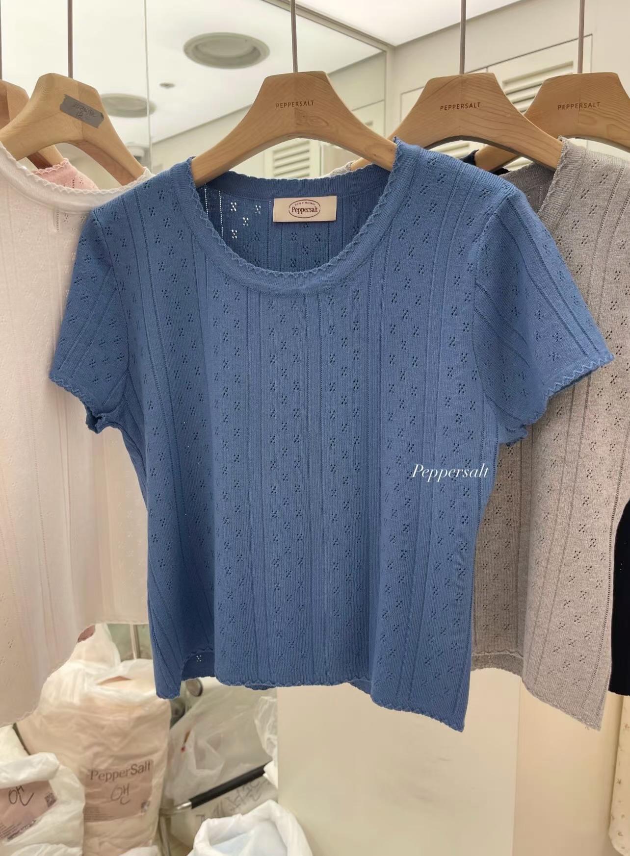 PEPPER 페페東大門直郵女士新款26春夏真品人氣推薦針織衫PEPPER-SEOUL針織衫圖色4