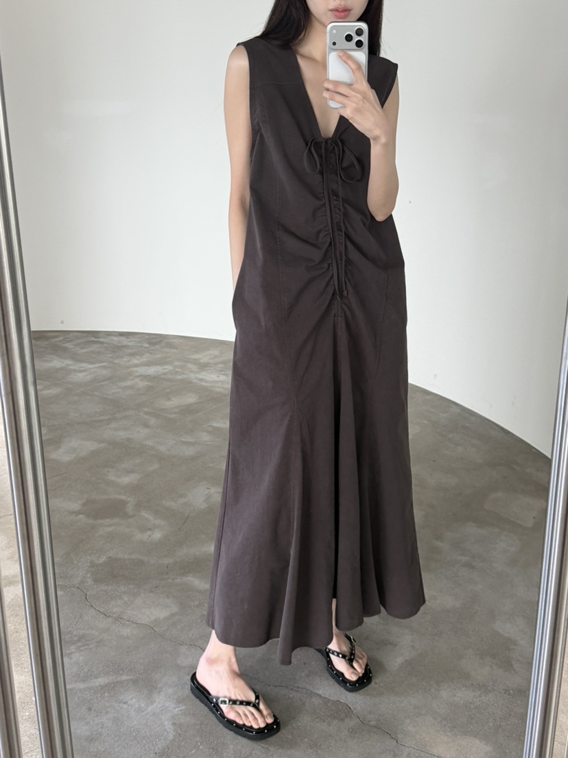 FOSET東大門代購女士新品26春夏休閑真品職業人氣時尚連衣裙FOSET連衣裙