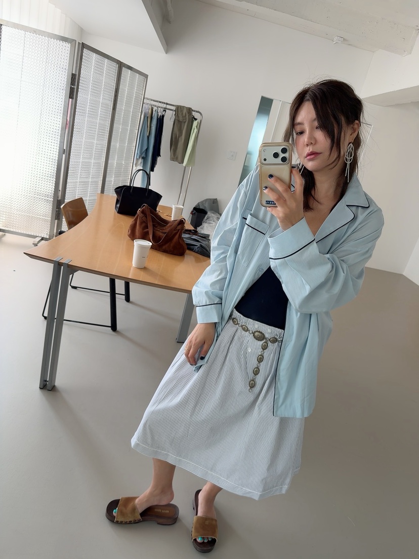 DE VENTI東大門實拍女裝新款推薦真品人氣26春夏襯衫蕾絲衫DE VENTI襯衫/蕾絲衫