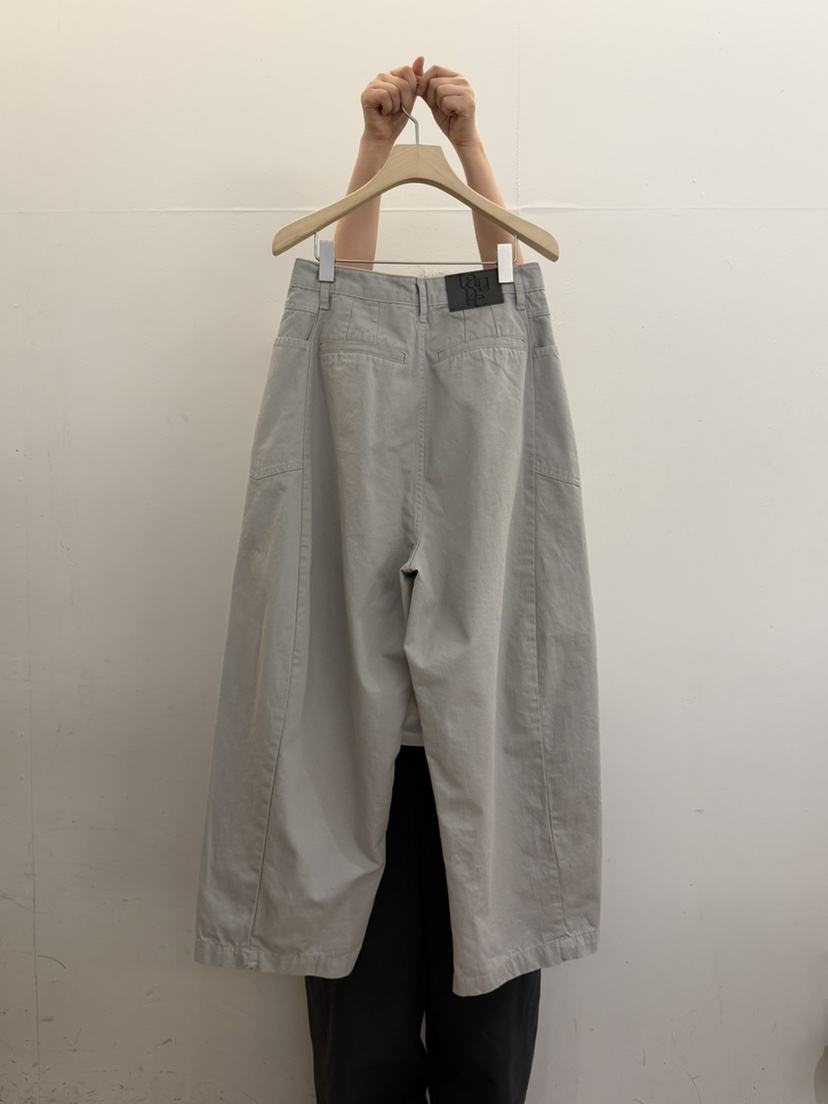 TAUPE韓國代購女裝新品推薦熱賣時尚人氣26春夏休閑褲寬松TAUPE休閑褲