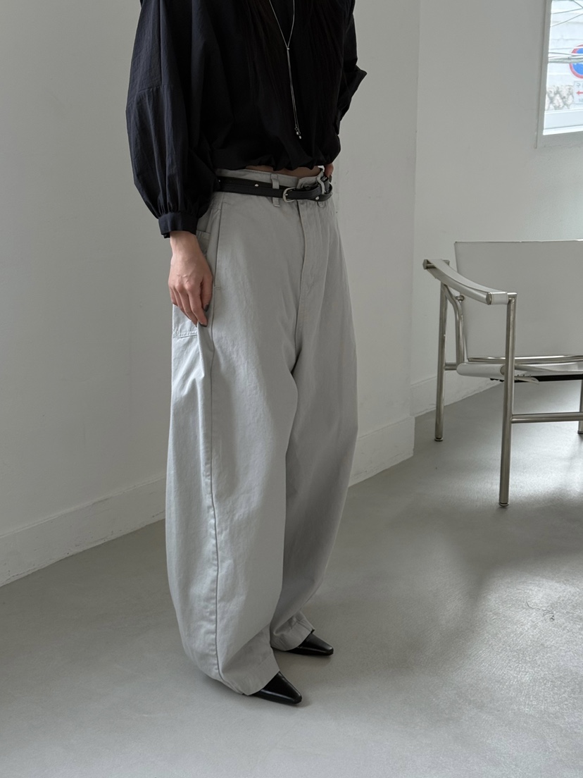 TAUPE韓國代購女裝新品推薦熱賣時尚人氣26春夏休閑褲寬松TAUPE休閑褲