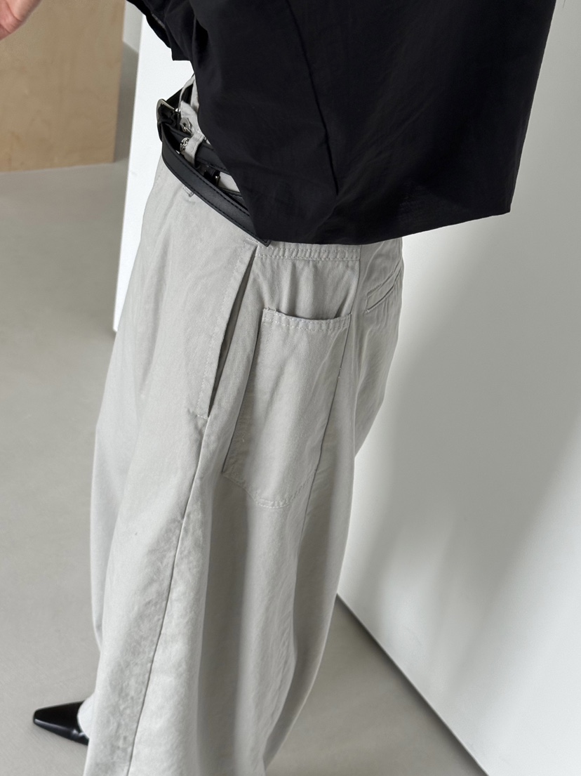 TAUPE韓國代購女裝新品推薦熱賣時尚人氣26春夏休閑褲寬松TAUPE休閑褲