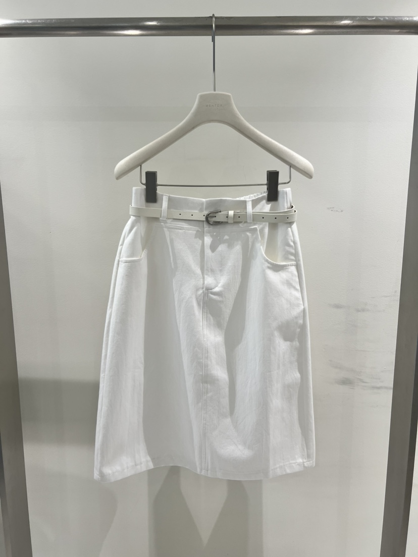 MENTOR東大門實拍女士新款人氣休閑半身裙中短裙不含腰帶MENTOR半身裙/中短裙圖色2
