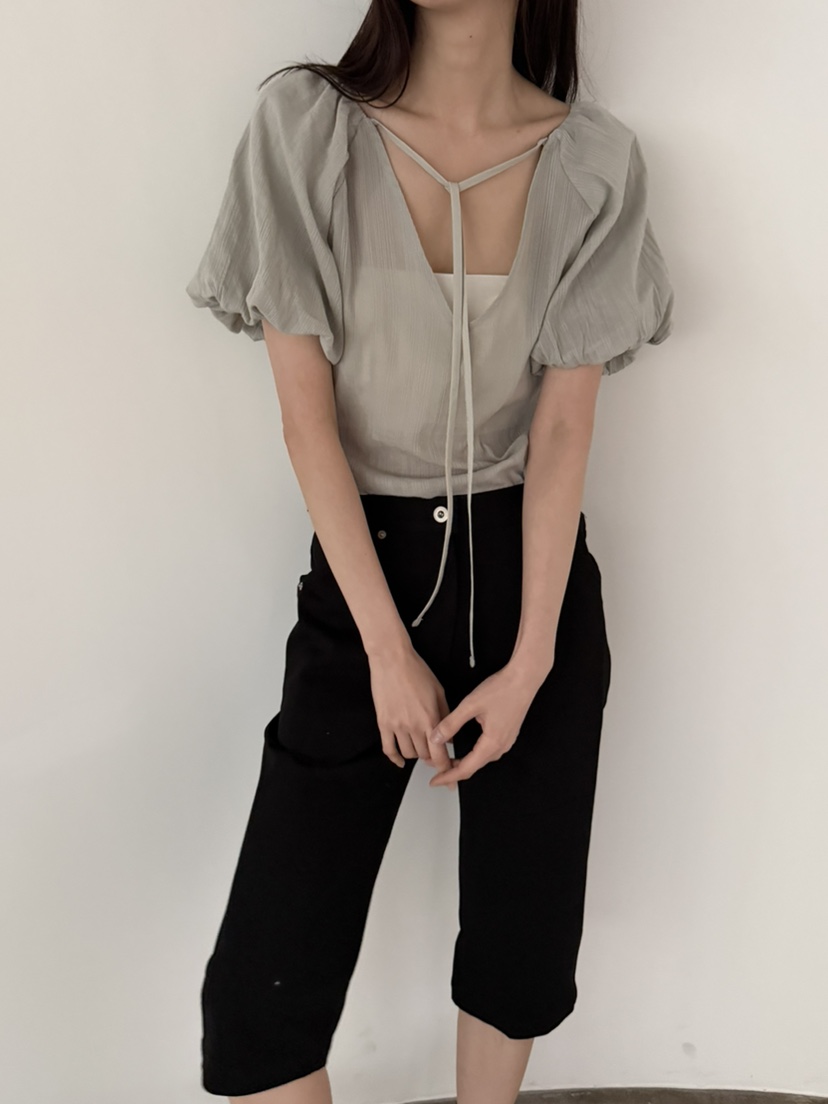 FOSET韓國代購女士新品時尚26春夏真品人氣熱賣襯衫蕾絲衫FOSET襯衫/蕾絲衫