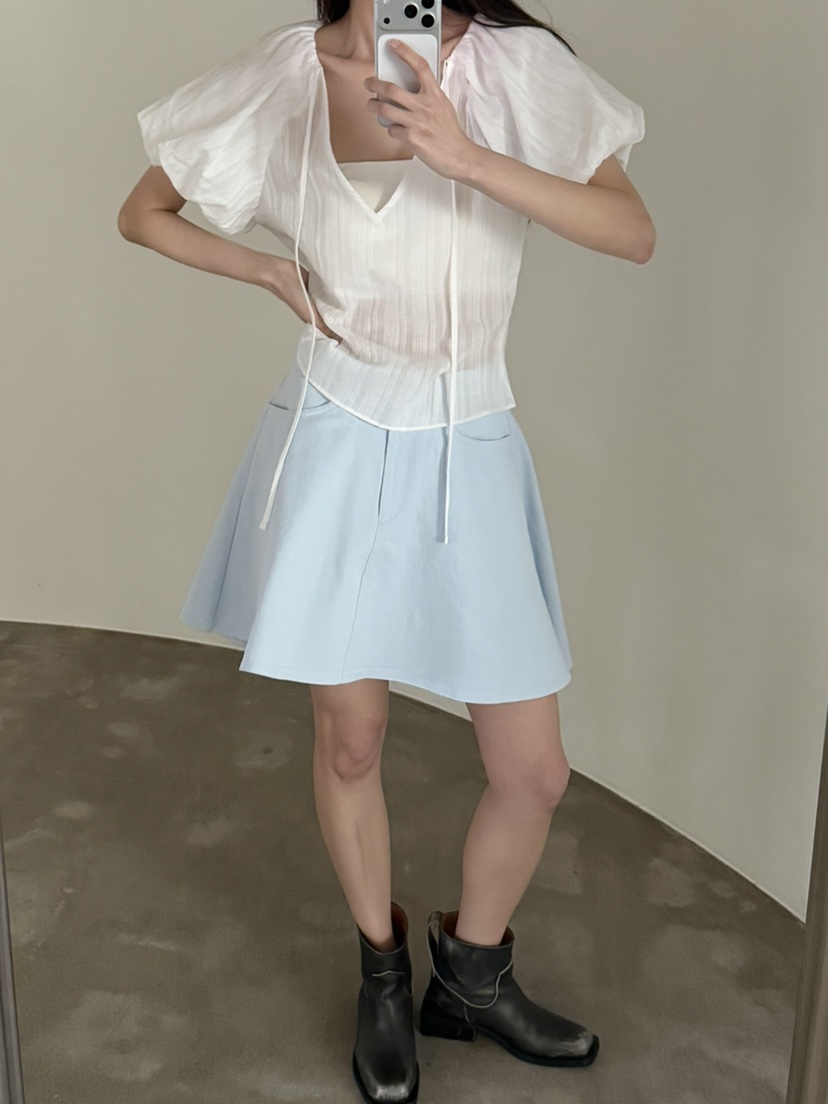 FOSET韓國代購女士新品時尚26春夏真品人氣熱賣襯衫蕾絲衫FOSET襯衫/蕾絲衫