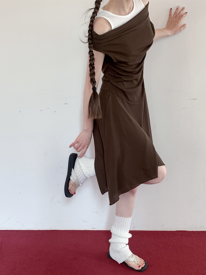 I MFACT韓國直郵女士新品職業熱賣人氣連衣裙不含內搭腰帶I MFACT連衣裙