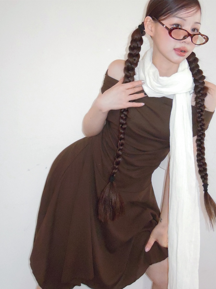 I MFACT韓國直郵女士新品職業熱賣人氣連衣裙不含內搭腰帶I MFACT連衣裙