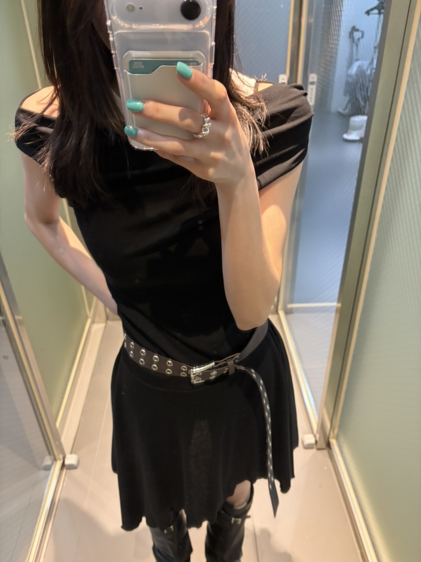 I MFACT韓國直郵女士新品職業熱賣人氣連衣裙不含內搭腰帶I MFACT連衣裙