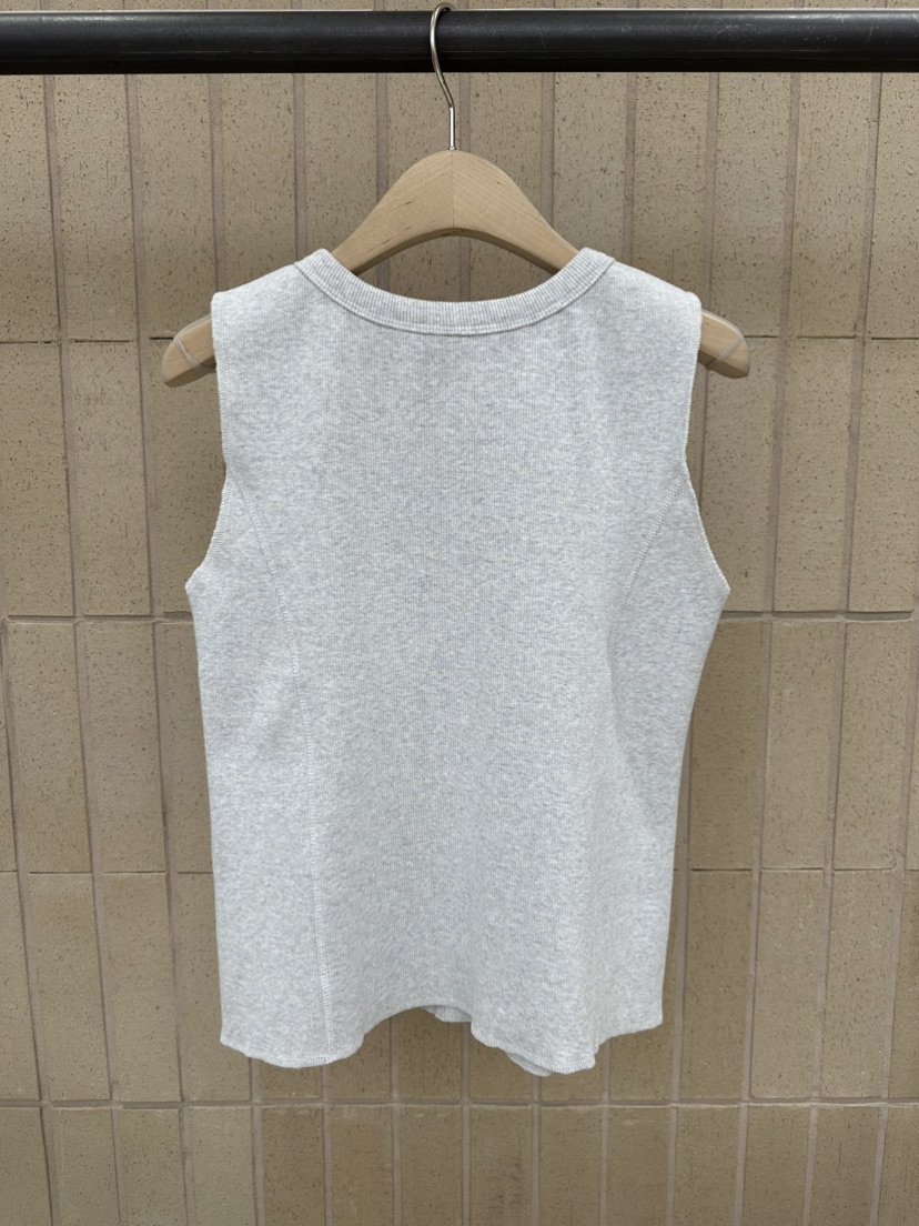 FOSET韓國代購女士新款真品26春夏熱賣時尚人氣休閑馬甲羅紋FOSET馬甲