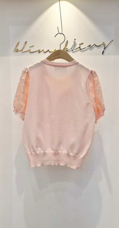 BLING BLING-S/RICO東大門代購女士新品人氣針織衫蕾絲BLING BLING-S/RICO針織衫