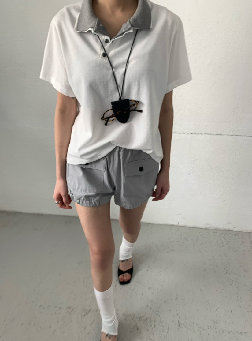 X-MOOD韓國直郵女裝新款休閑熱賣時尚推薦職業人氣真品短褲X-MOOD短褲