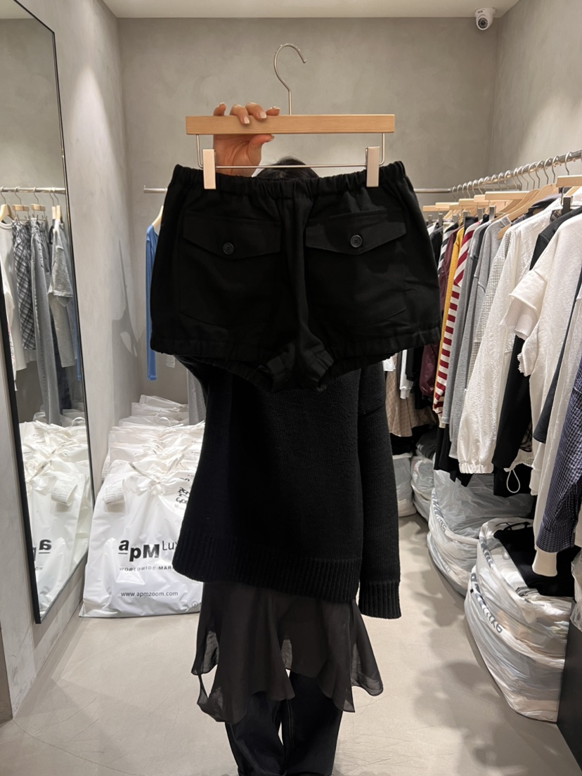 X-MOOD韓國直郵女裝新款休閑熱賣時尚推薦職業人氣真品短褲X-MOOD短褲圖色3