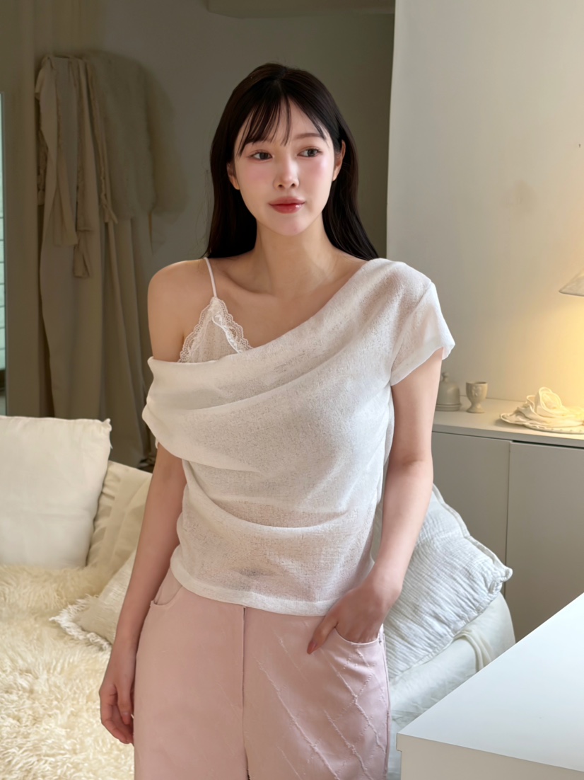 N BROWN韓國代購女裝新款熱賣推薦時尚26春夏人氣真品T恤N BROWNT恤