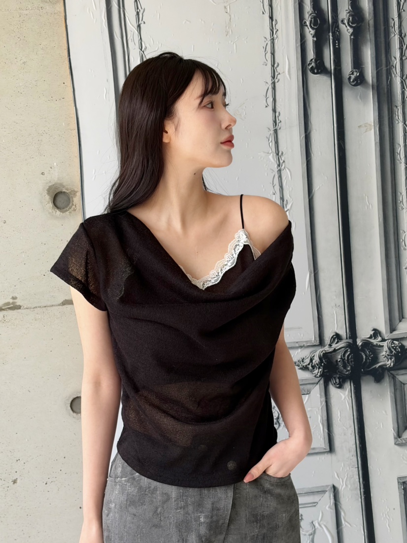 N BROWN韓國代購女裝新款熱賣推薦時尚26春夏人氣真品T恤N BROWNT恤