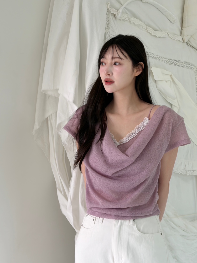 N BROWN韓國代購女裝新款熱賣推薦時尚26春夏人氣真品T恤N BROWNT恤