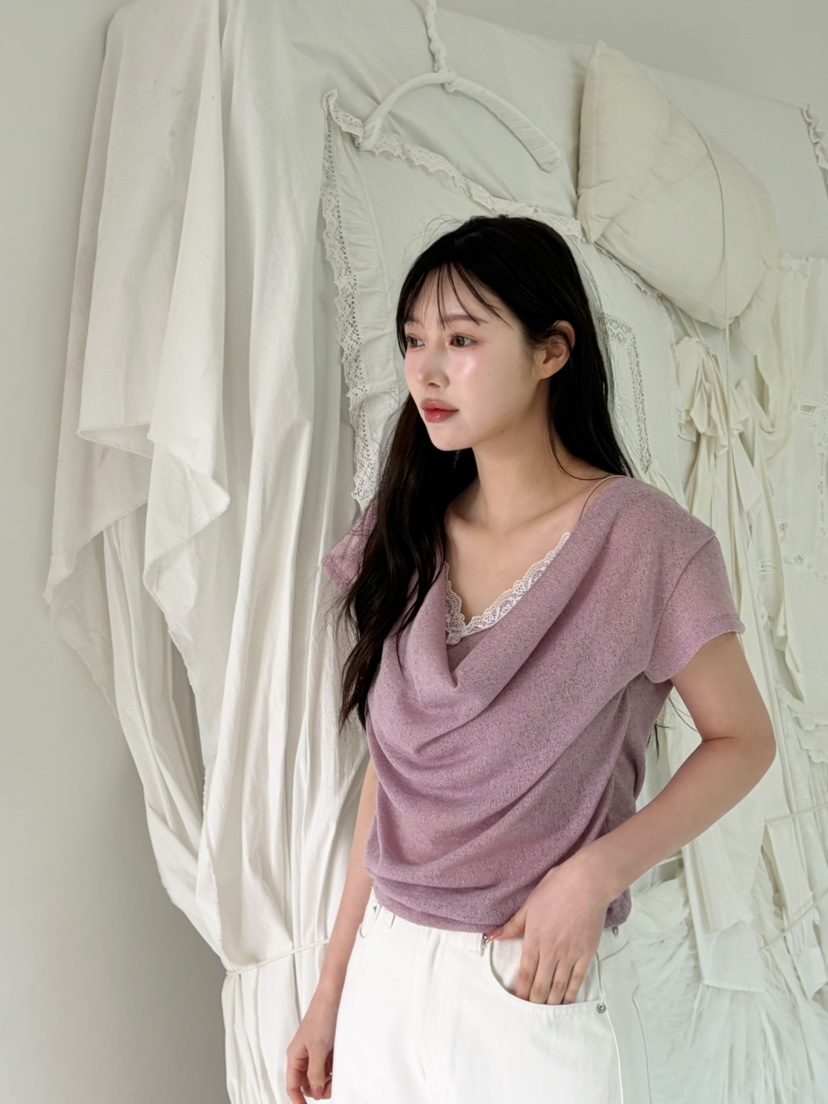 N BROWN韓國代購女裝新款熱賣推薦時尚26春夏人氣真品T恤N BROWNT恤