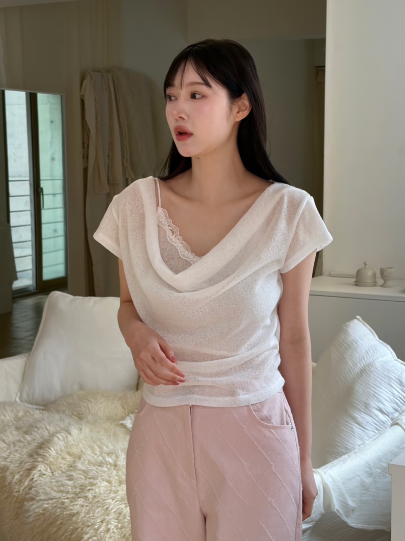 N BROWN韓國代購女裝新款熱賣推薦時尚26春夏人氣真品T恤N BROWNT恤圖色1