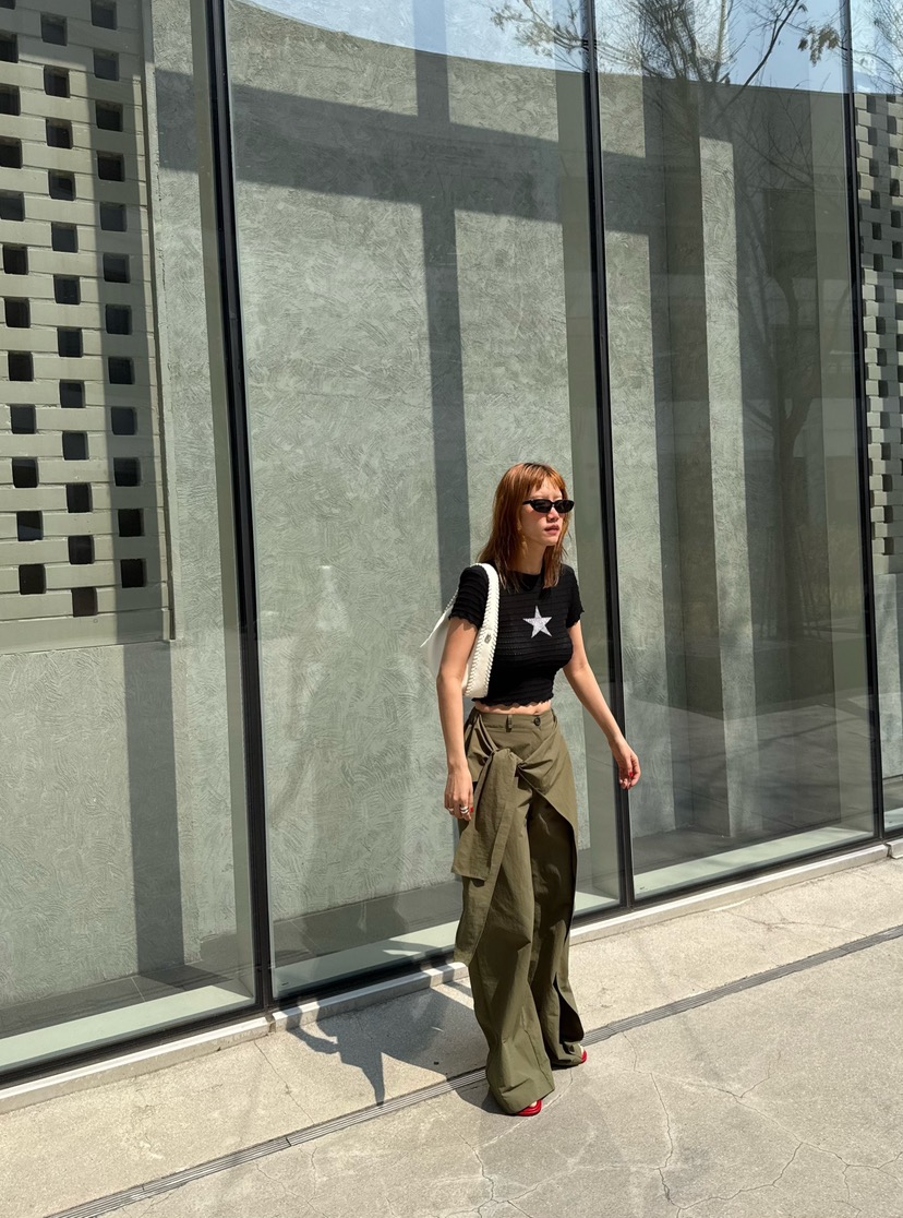 DENVER東大門直郵女裝新款真品推薦時尚熱賣休閑人氣26春夏T恤DENVERT恤