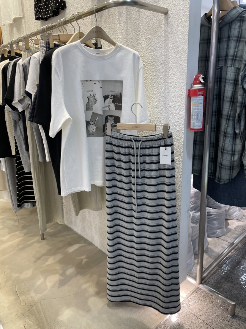 BABEL韓國直郵女裝新款人氣休閑時尚熱賣真品推薦26春夏長裙BABEL長裙