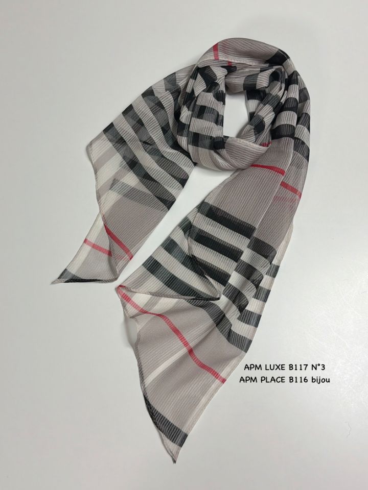 N3東大門實拍女士新款時尚休閑26春夏真品職業熱賣圍巾披肩N3圍巾/披肩圖色2