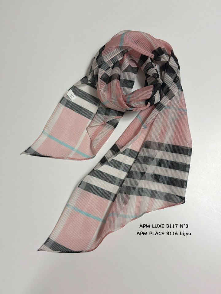 N3東大門實拍女士新款時尚休閑26春夏真品職業熱賣圍巾披肩N3圍巾/披肩圖色3