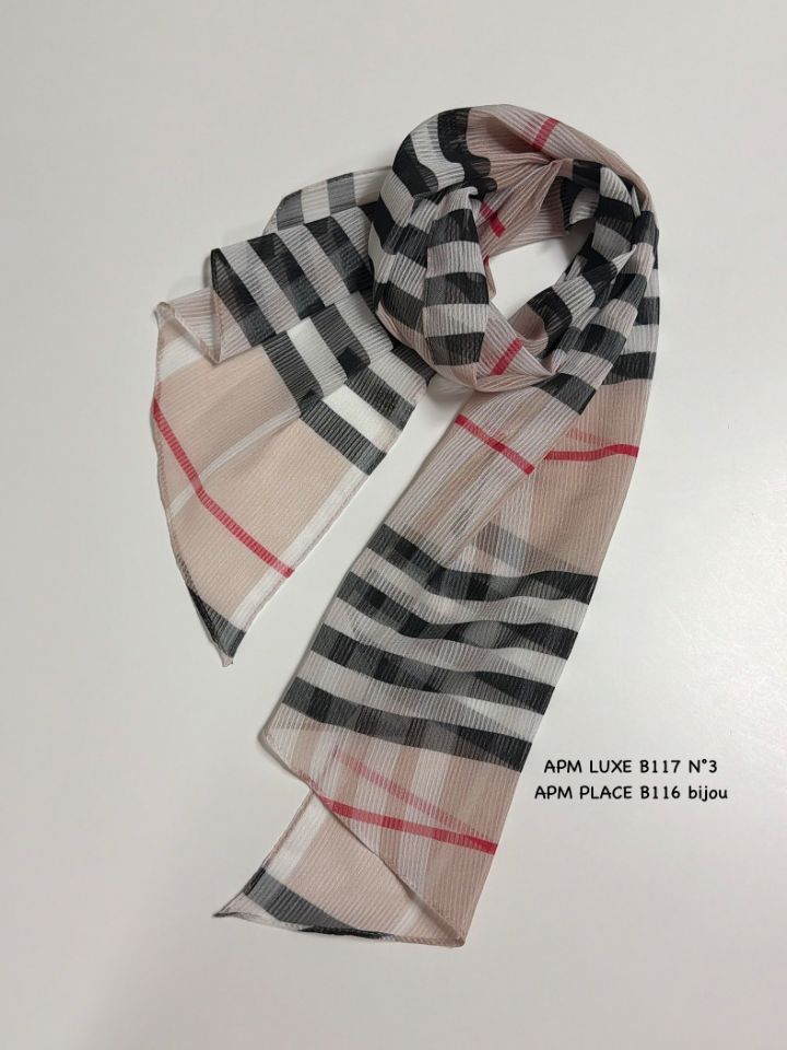 N3東大門實拍女士新款時尚休閑26春夏真品職業熱賣圍巾披肩N3圍巾/披肩圖色4